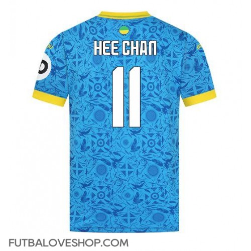 Dres Wolves Hee-chan Hwang #11 Tretina 2025-26 Krátky Rukáv